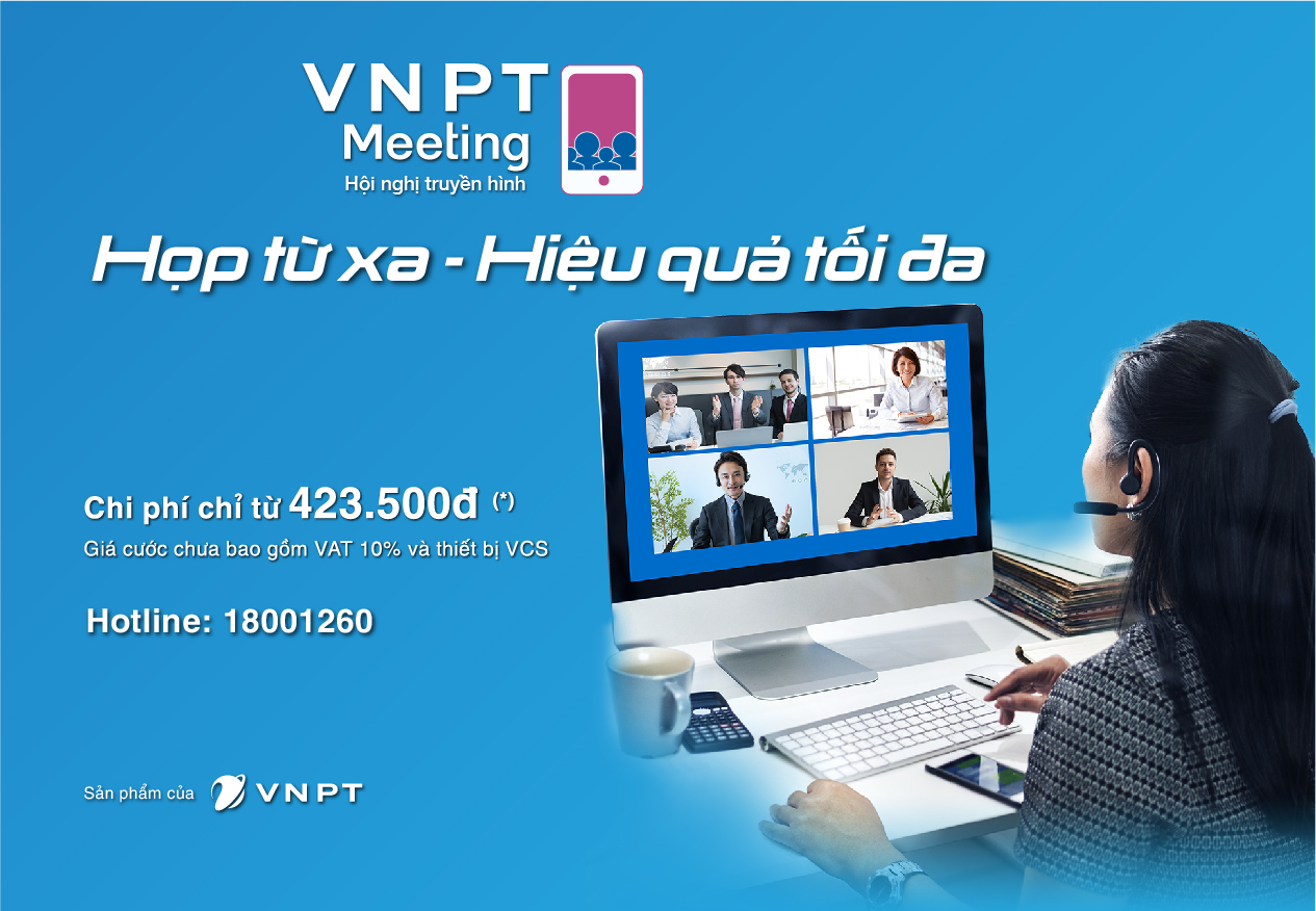 VNPT Meeting - giải pháp làm việc an toàn trong mùa dịch